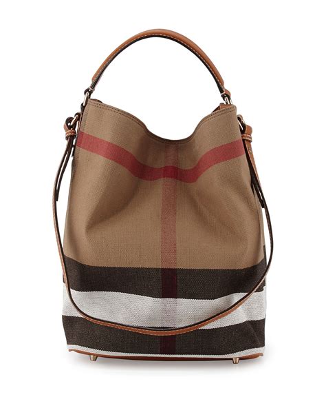 burberry medium ashby bucket bag saddle brown poshmark poshmark|Bags .